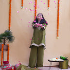 Mehendi Noor Kurta set