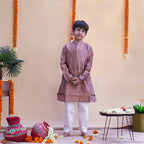 Adhiraj Brown Kurta and Pyjama