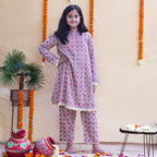 Gulabi Manjari Kurta Set
