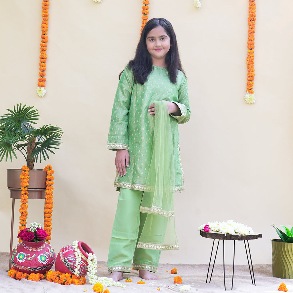 Pari Pistachio Kurta Set