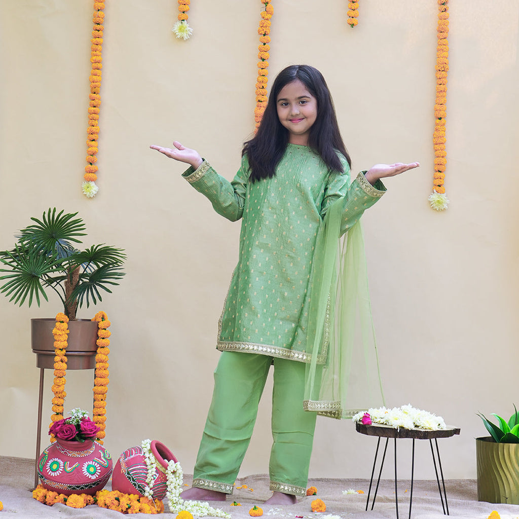 Pari Pistachio Kurta Set