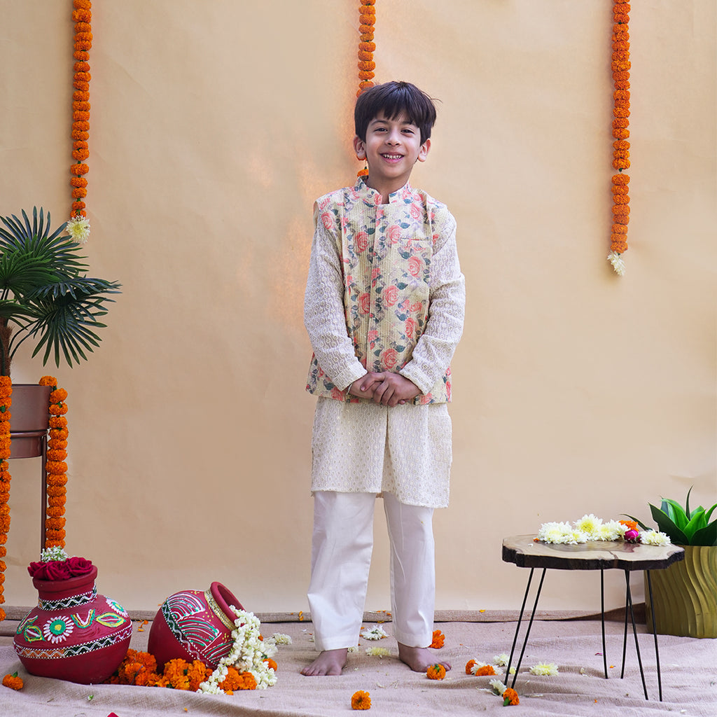 Gulzar Lemon Nehru Jacket